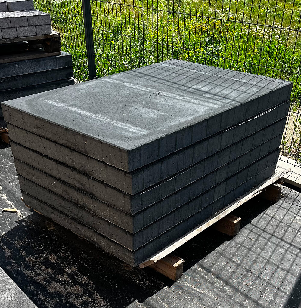 Крупноформатные вибропрессованные плиты